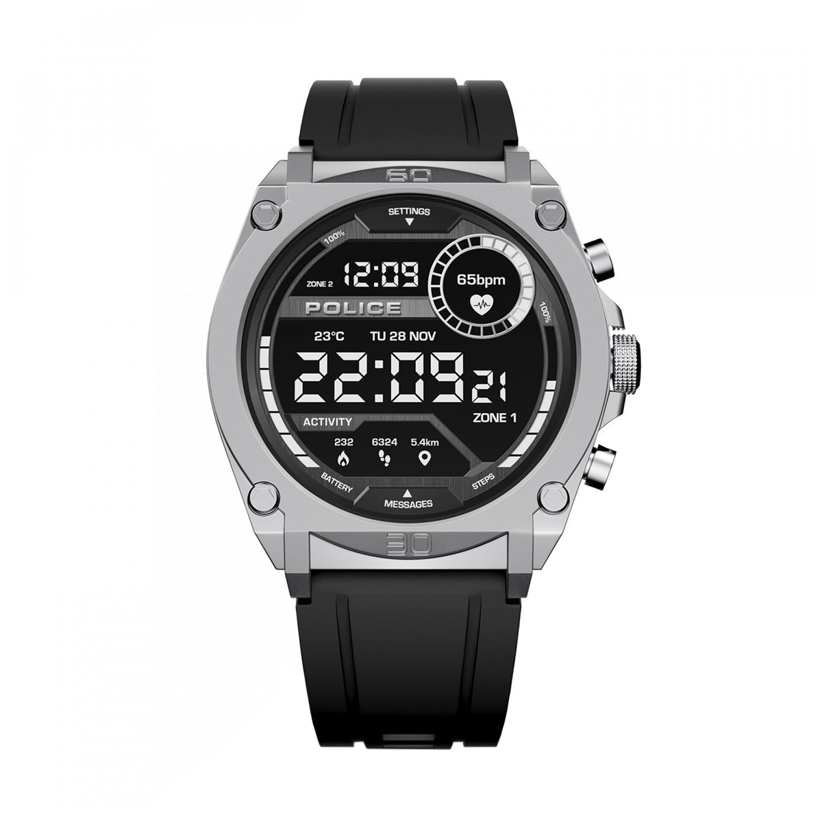 POLICE SMARTWATCH WATCHES Mod. PEIUN0000101 WATCHES