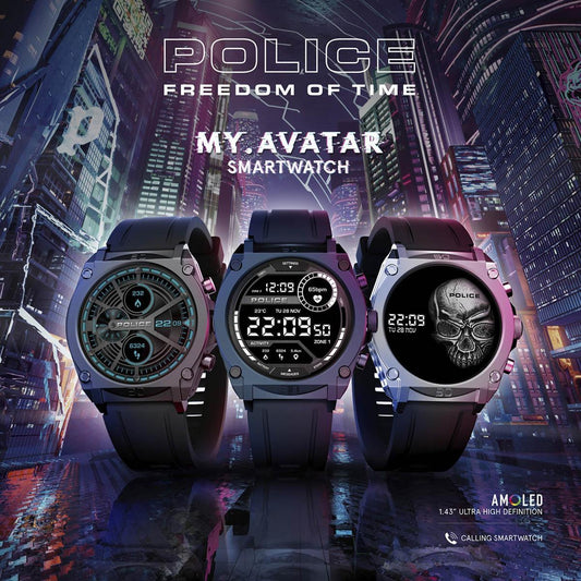 POLICE SMARTWATCH WATCHES Mod. PEIUN0000103 WATCHES