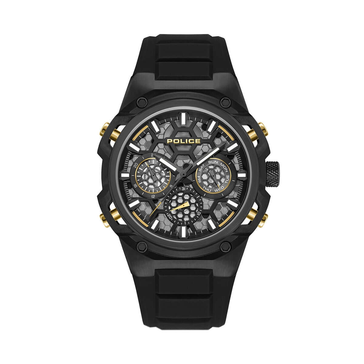POLICE WATCHES Mod. PEWGQ0071901 DESIGNER FASHION JEWELLERY