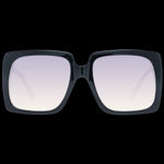 Luxury lady sunglasses PUCCI MOD. EP0167 5801B with gradient lenses and bold black frames.