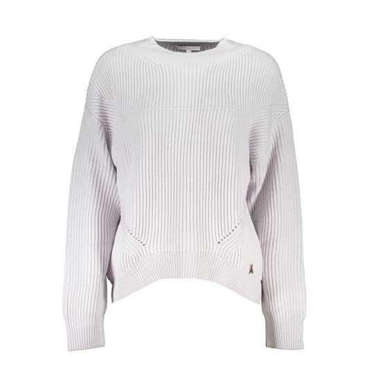 Patrizia Pepe Gray Fabric Sweatshirt Patrizia Pepe