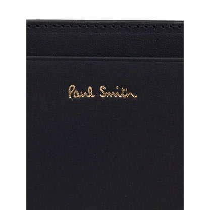 Paul Smith Signature Stripe leather card case