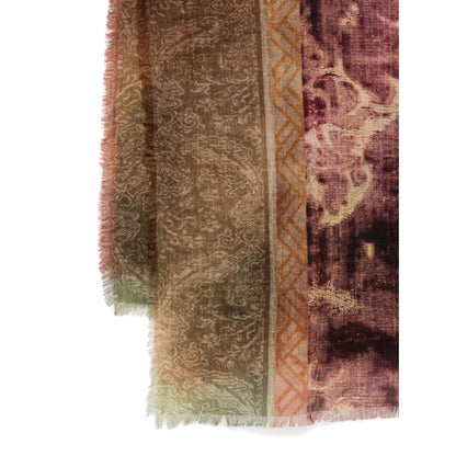 Pierre Louis Mascia Printed cashmere scarf