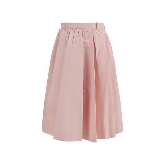 Prada Multicolor Silk Long Skirt 1728,72470364320,Clothing,IT42 | L,Long - Skirts - Clothing,Multicolor,New with tags,Prada,Skirts - Clothing,Women