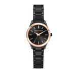 TRUSSARDI MOD. T-SKY lady's quartz wristwatch with mineral dial and silver material