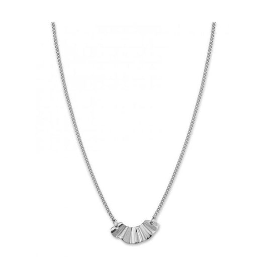 ROSEFIELD JEWELS JEWELRY Mod. BLWNS-J200 silver necklace with unique pendant design.