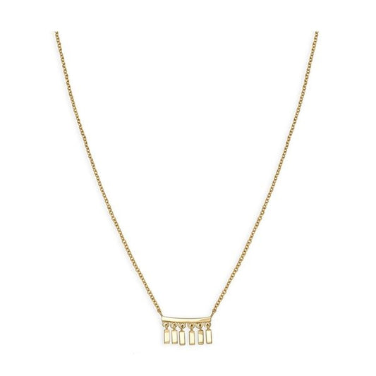 ROSEFIELD JEWELS JEWELRY Mod. JMDNG-J051 gold necklace on white background