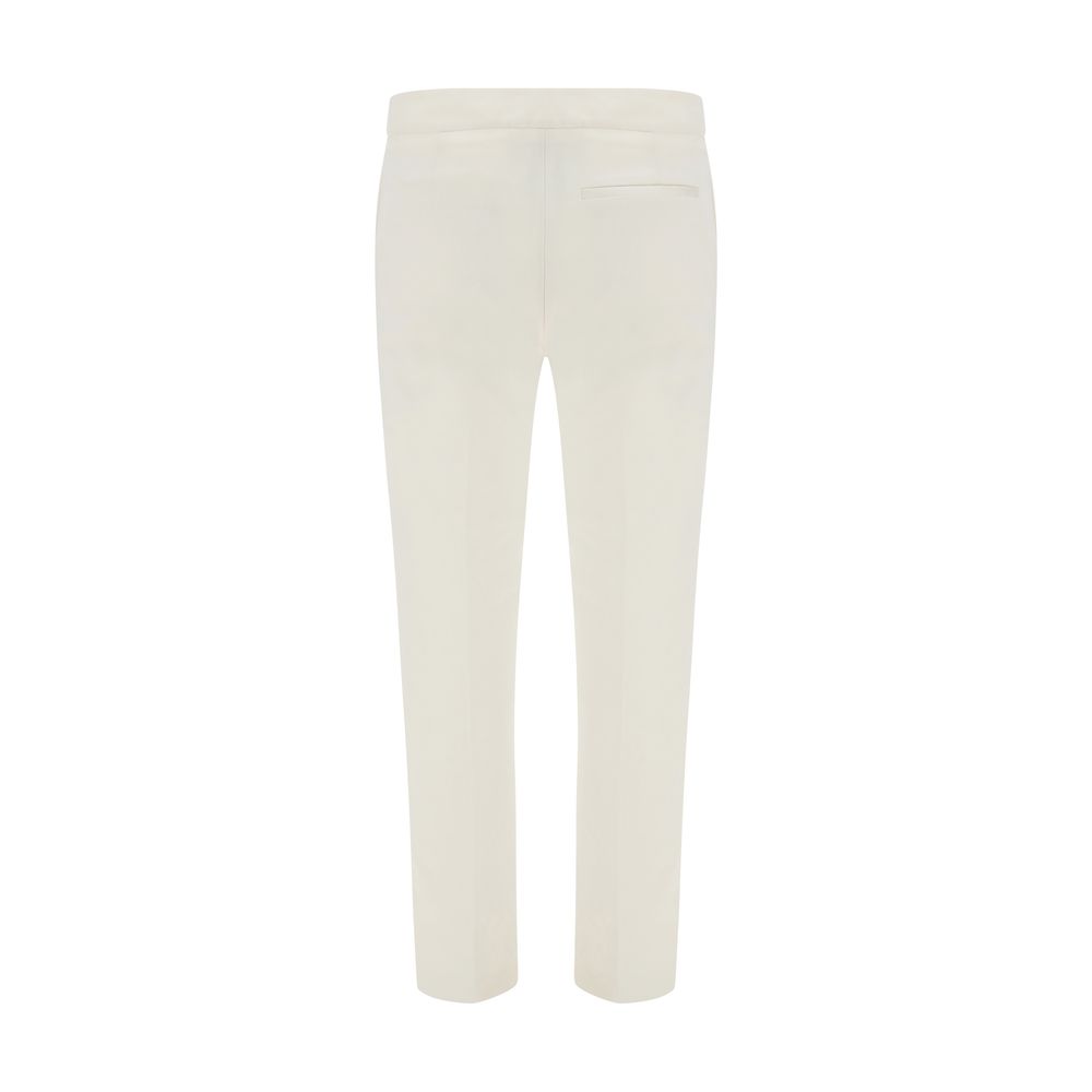 SA SU PHI Angela Pants, AW23 palazzo style, wool-silk blend, Italian made, monochrome design, back pocket detail.