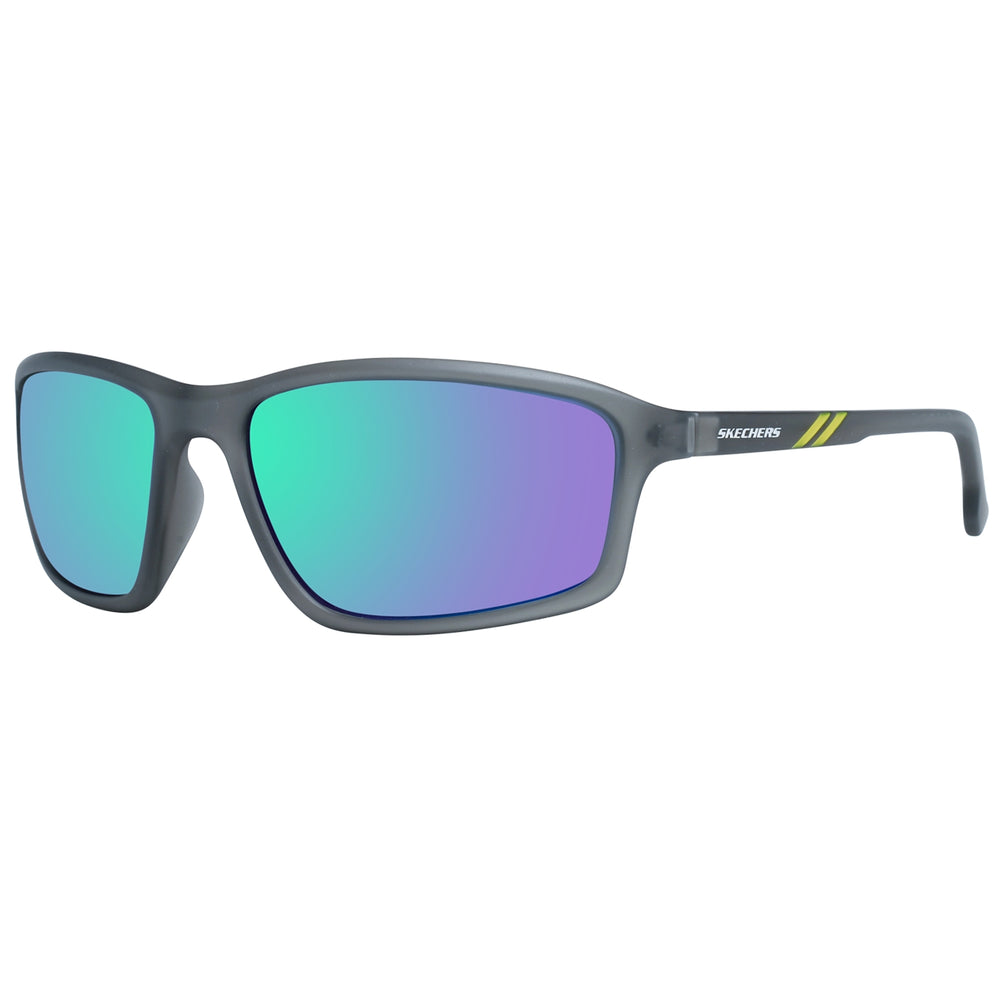 SKECHERS MOD. SE6130 6220Q gents sunglasses with blue-green lenses on black frame