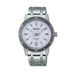 SEIKO PRESAGE MOD. STYLE '60 Automatic watch with stainless steel bracelet and white dial