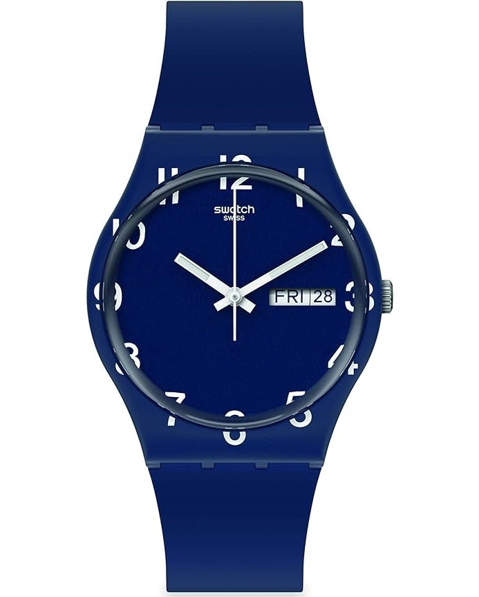 SWATCH Mod. OVER BLUE READY STOCKED WATCHES,Unisex,Wristwatch