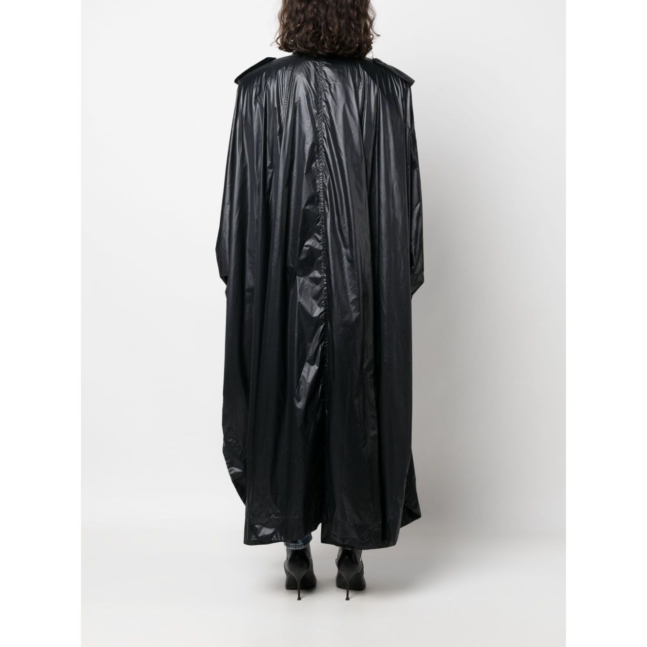 Saint Laurent shoulder-pad Oversized Trench Coat