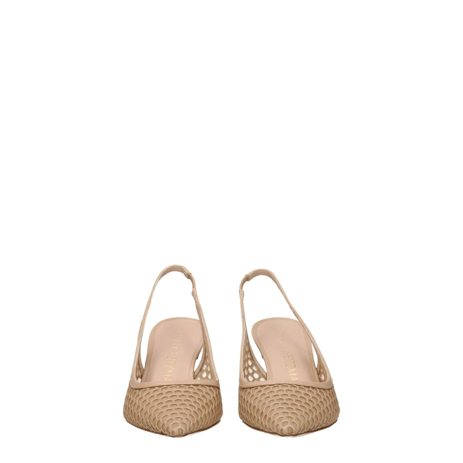 Stuart Weitzman Beige Leather Pumps