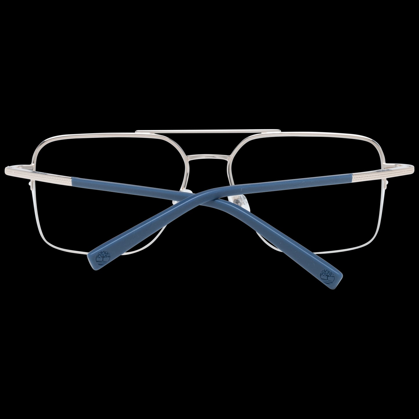 TIMBERLAND MOD. TB1772 56032 men's eyeglasses with sleek metal frame and blue temples, designed for style and comfort.