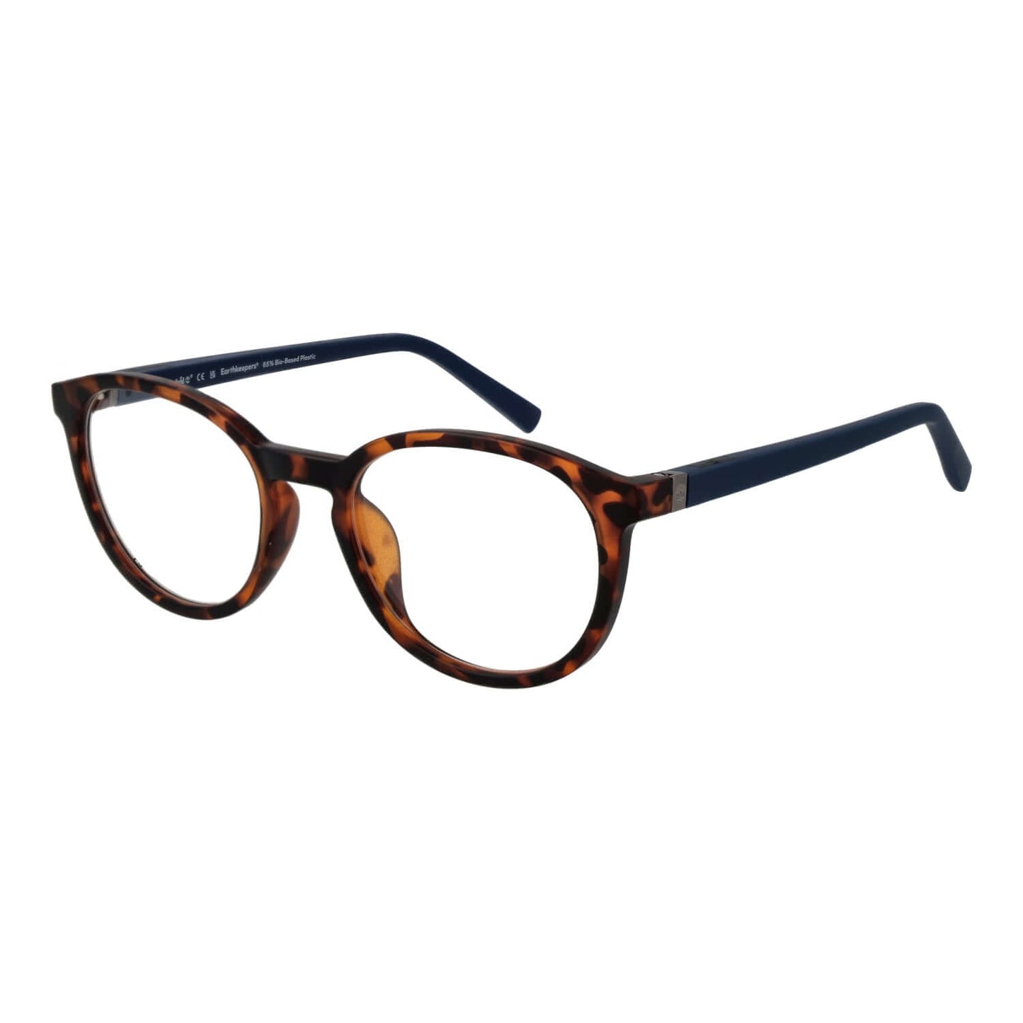 Gent's eyeglasses TIMBERLAND MOD. TB1780-H 51052 with tortoise shell frame and blue arms.