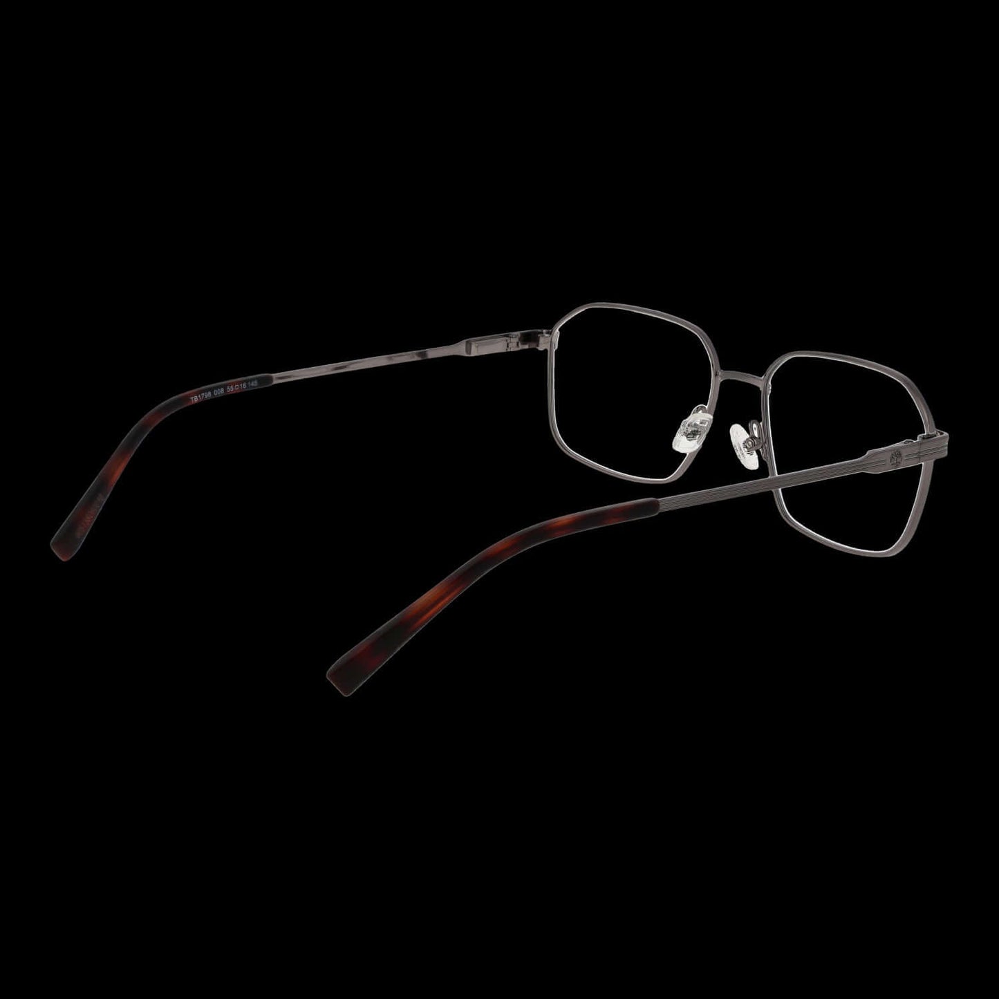 TIMBERLAND MOD. TB1798 55008 gent eyeglasses in metal frame, side view