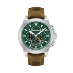 TIMBERLAND Mod. FAST STRIKE watch with green dial and leather strap