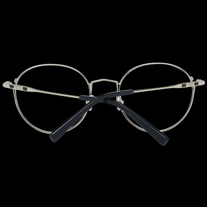 Front view of TOD'S MOD. TO5237 52002 eyeglasses for women showcasing elegant metal frame design.