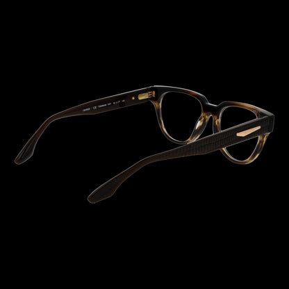 TRUSSARDI MOD. TSW6046 53E01 ladies' eyeglasses with tortoise shell design and sleek black arms