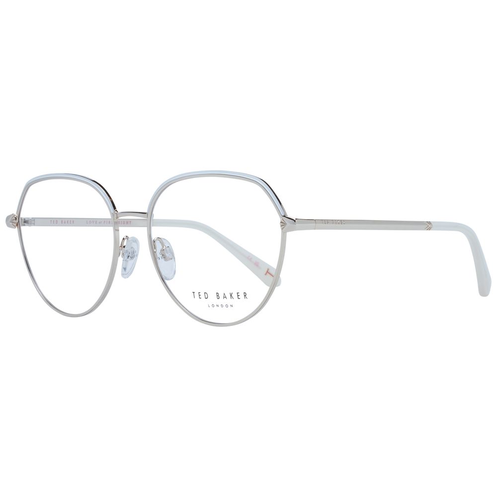 Ted Baker White Metal Glasses (Frames)