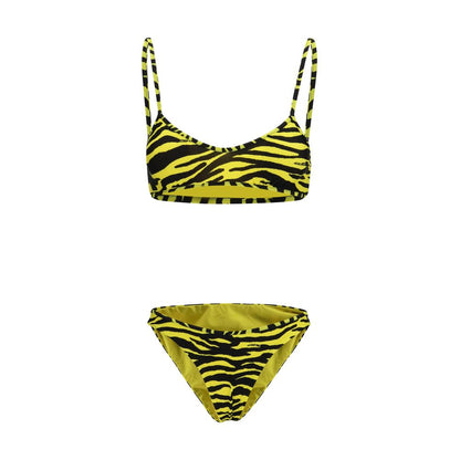 The Attico Bicolor Polyamide Bikini