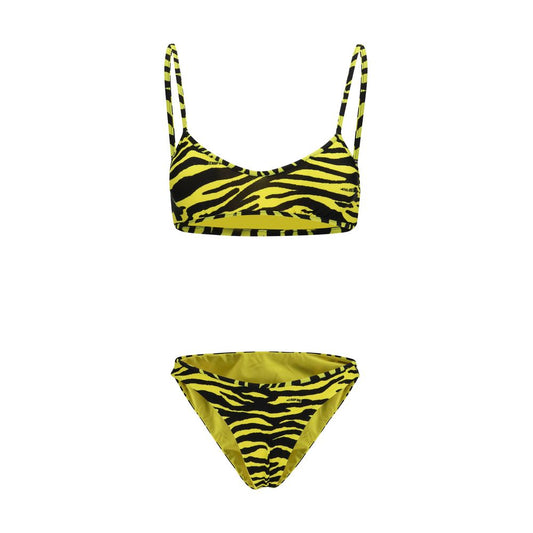 The Attico Bicolor Polyamide Bikini
