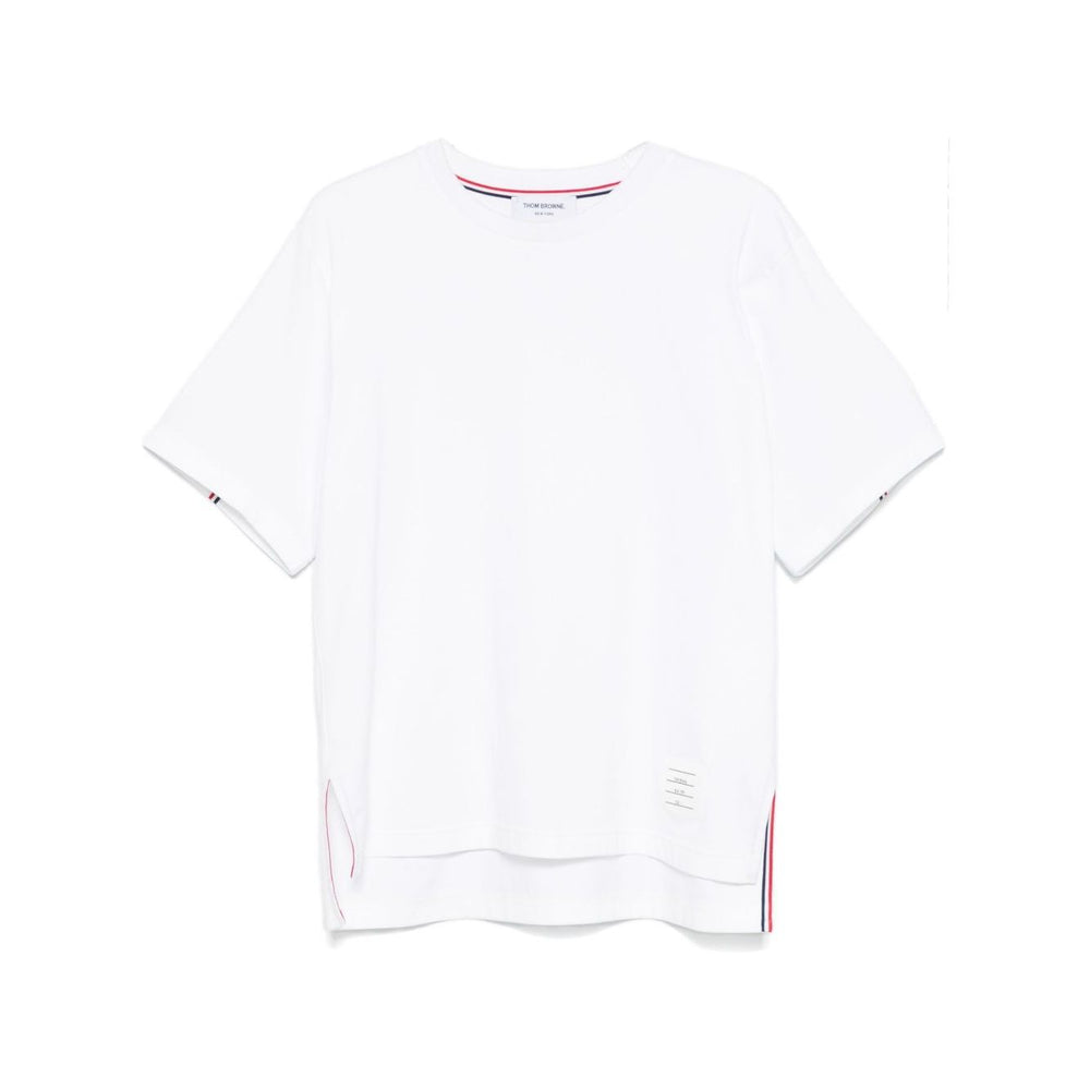 Thom Browne T-shirts and Polos White Topwear