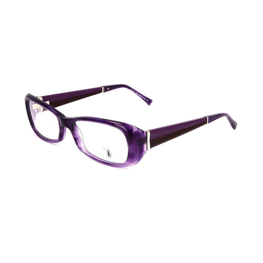 Tod's Purple Acetate Frames in bright violet with 55/16/135 mm dimensions for women, made from acetate material.