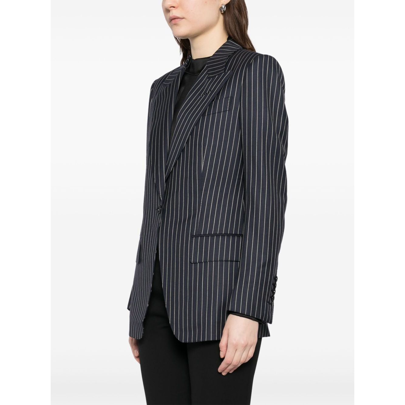 Tom Ford Pinstripe single-breasted blazer