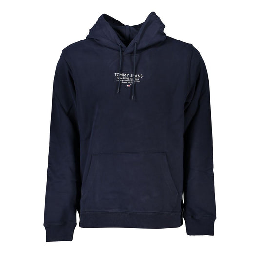 Tommy Hilfiger Blu Cotton Men Sweatshirt