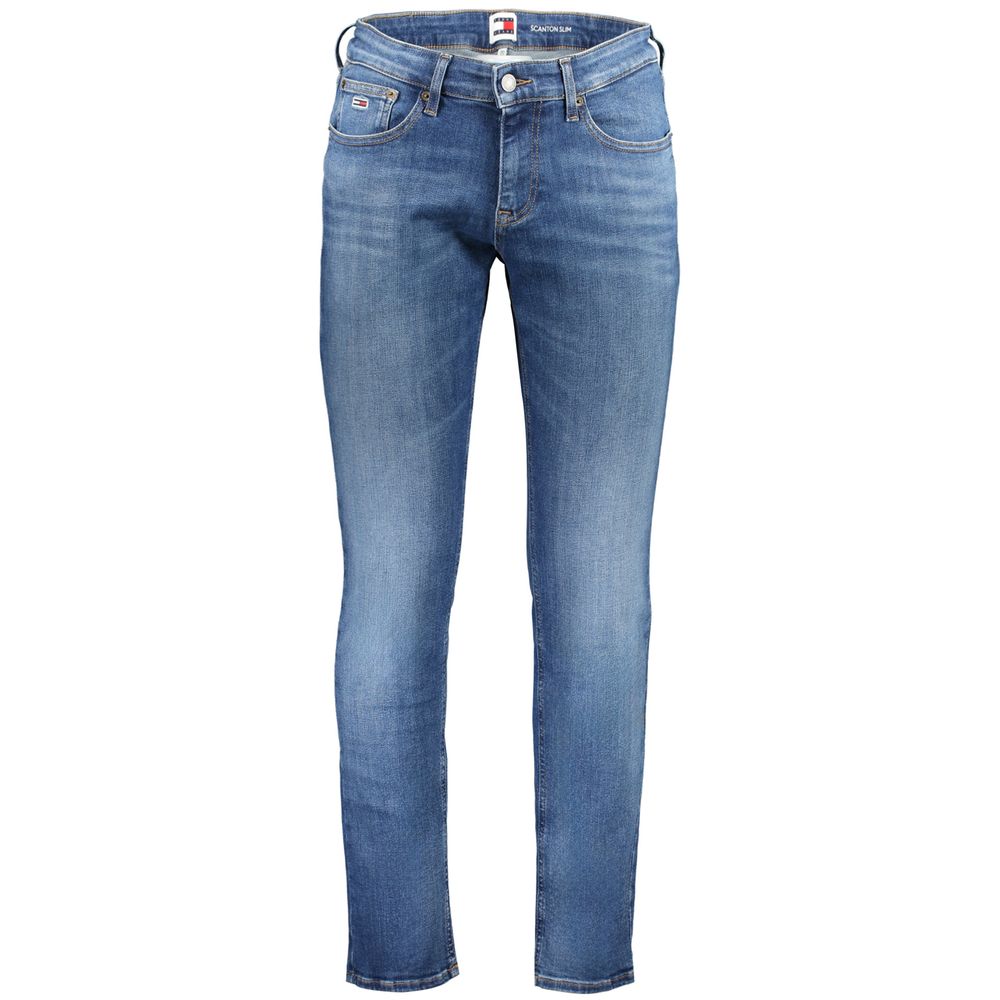 Tommy Hilfiger Blue Organic Cotton Men's Slim Jeans
