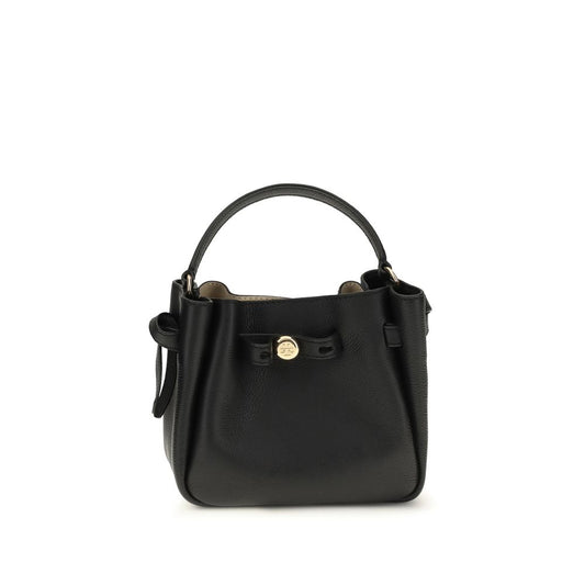 Tory Burch Black The Romy Mini Bucket Bag