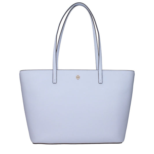Tory Burch Light Blue Leather Shoulder Bag