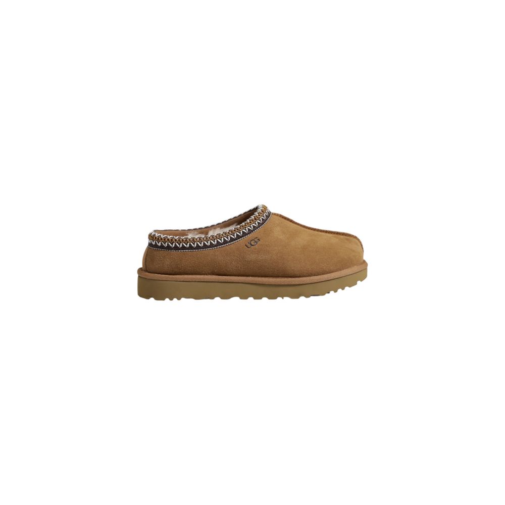 UGG Brown Suede Leather Slippers