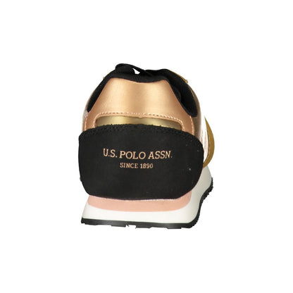 U.S. POLO ASSN. Oro Poliuretano Donna Sneaker U.S. POLO ASSN.