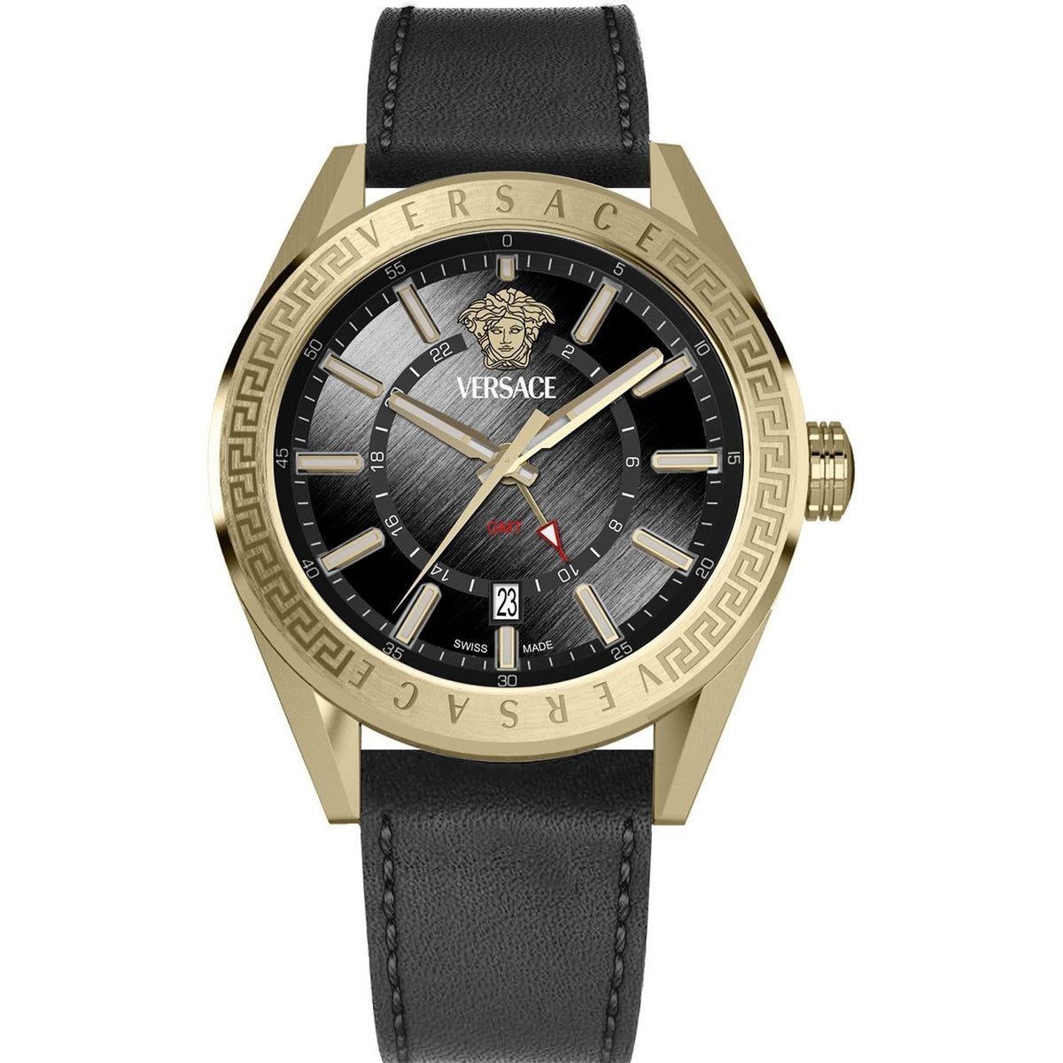 VERSACE Mod. V-CODE GMT - BLACK