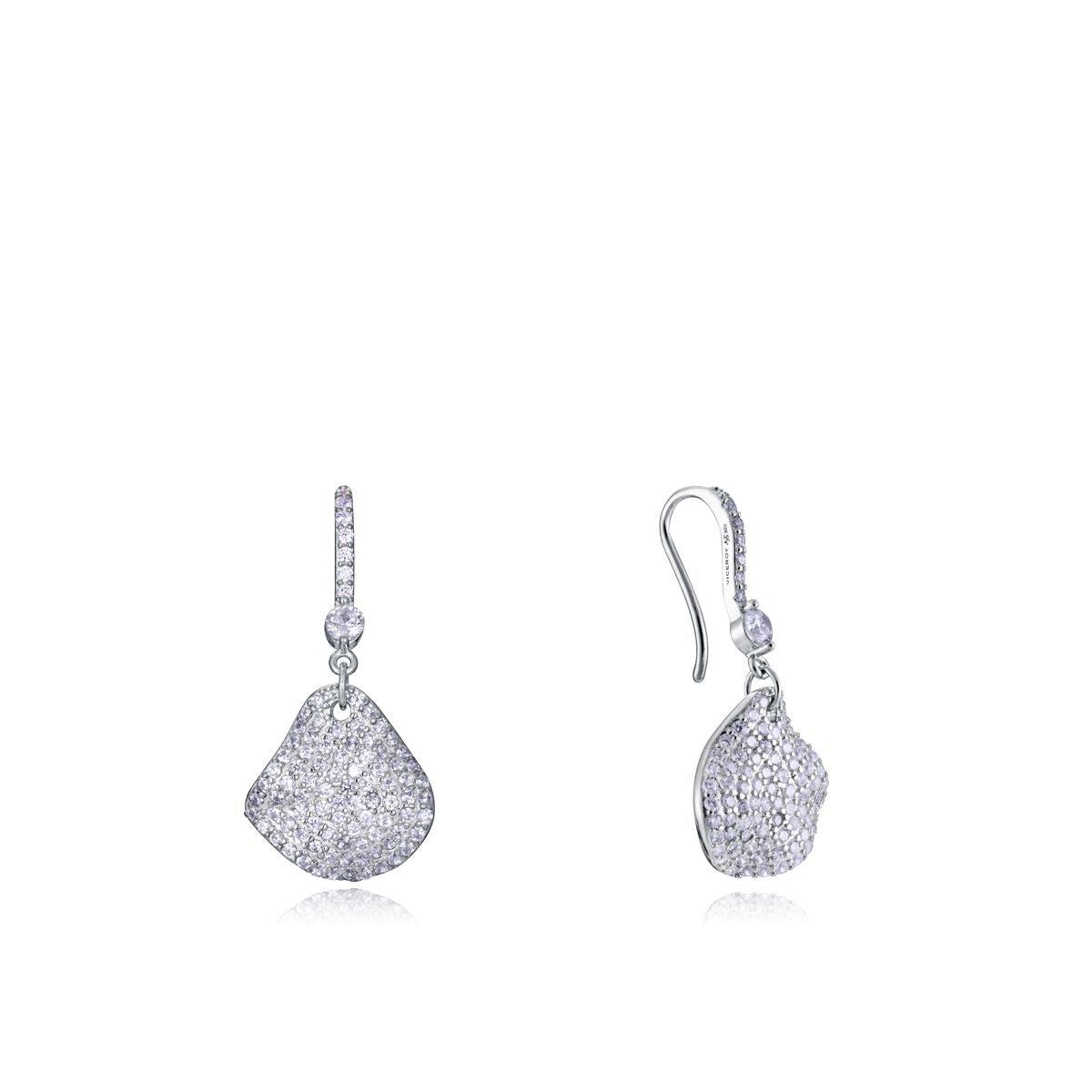 VICEROY JEWELS Mod. 13090E000-30 Silver 925 Chronograph Earrings for Ladies in Official Box