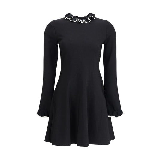 Valentino Black Viscose Casual Dress