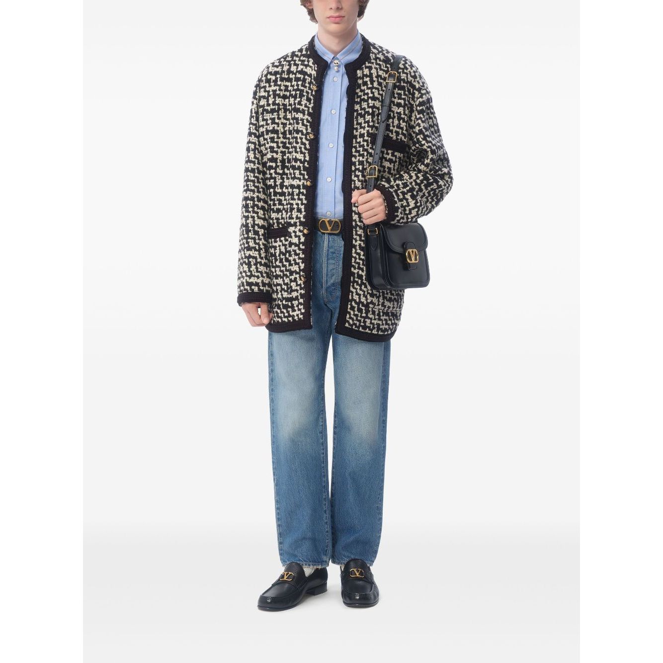 Valentino Garavani 9To5 Smooth Calfskin Shoulder Bag