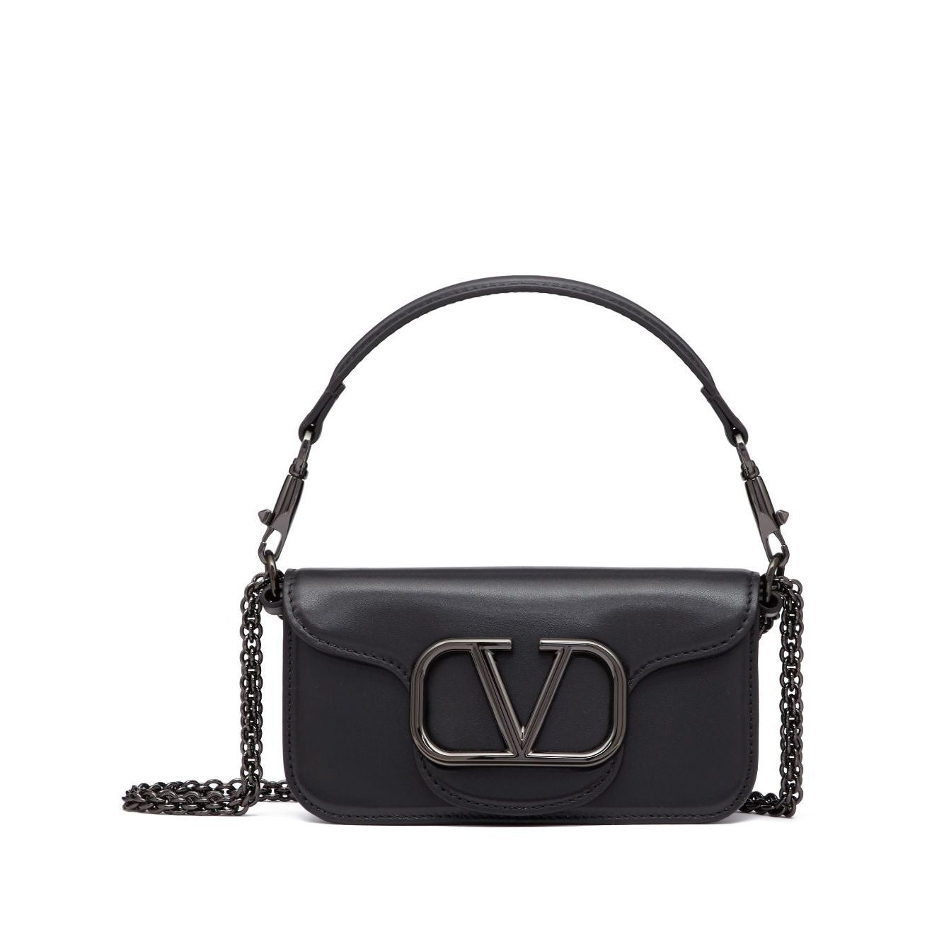 Valentino Garavani Locò small leather shoulder bag Shoulder