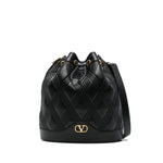 Valentino Garavani Quiltie 67 leather bucket bag Shoulder
