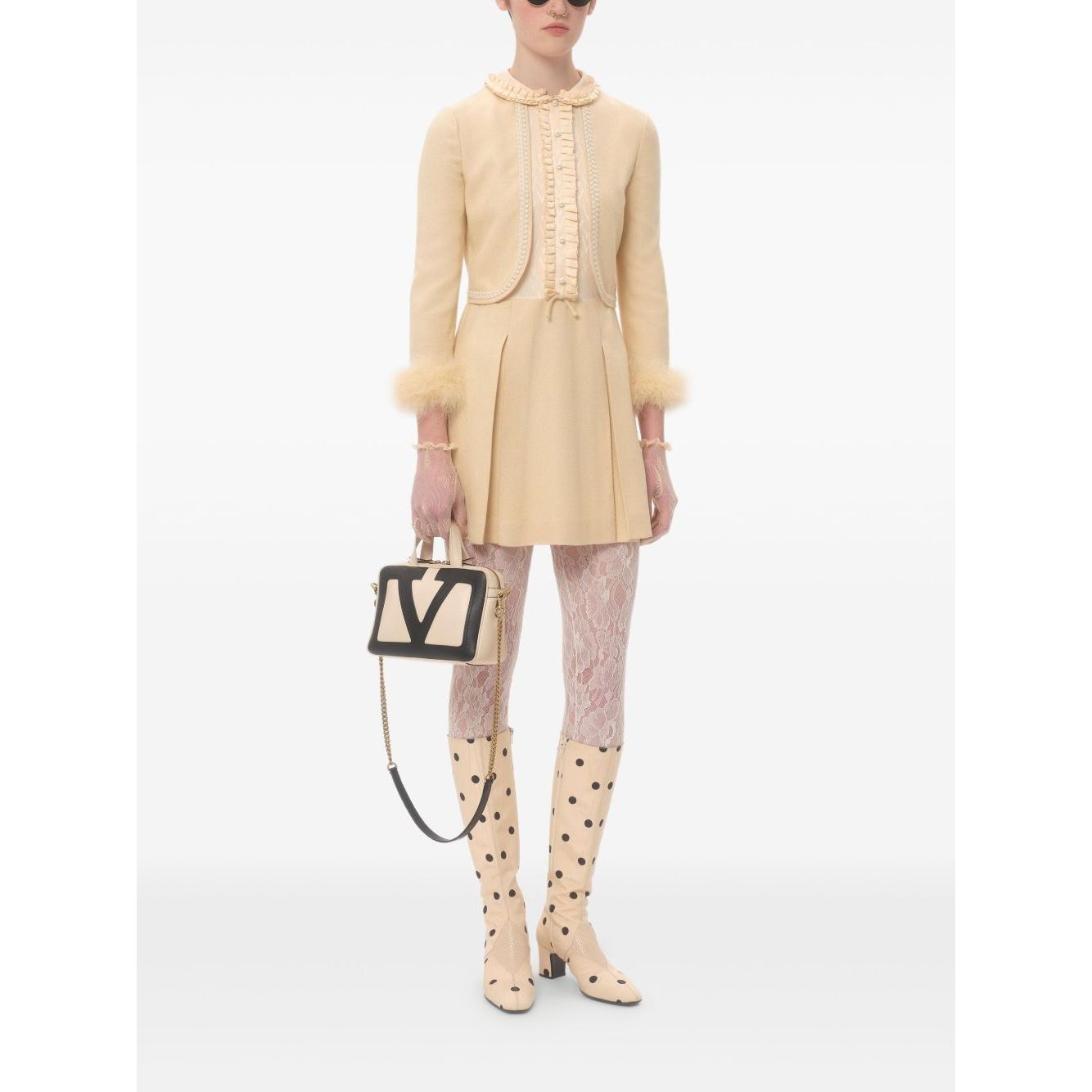 Valentino Garavani Viva Superstar Nappa Handbag Handbag