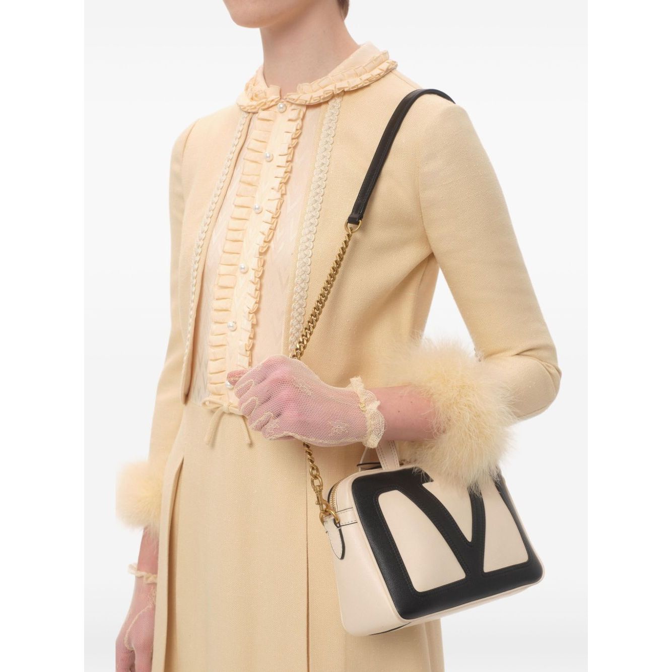 Valentino Garavani Viva Superstar Nappa Handbag Handbag