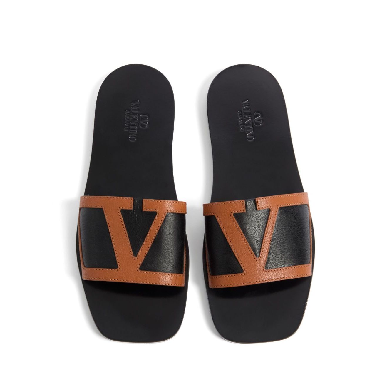 Valentino Garavani Viva Superstar Slide Sandal In Nappa
