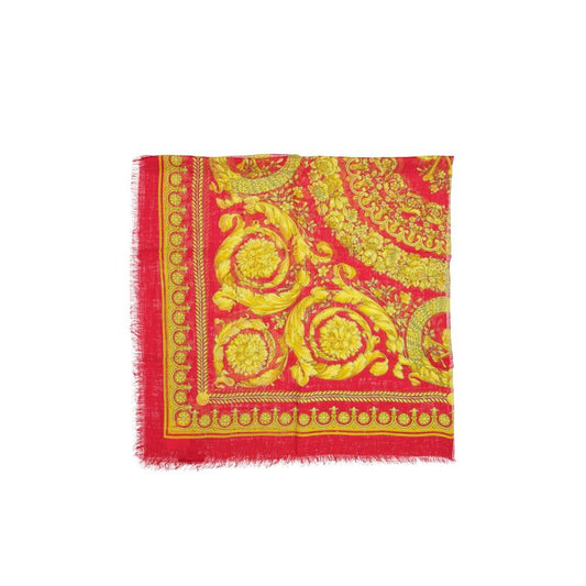 Versace Multicolor Modal Scarf 1728,75611013280,Accessories,Multicolor,New with tags,Scarves - Accessories,Scarves - Scarves - Accessories,Versace,Women