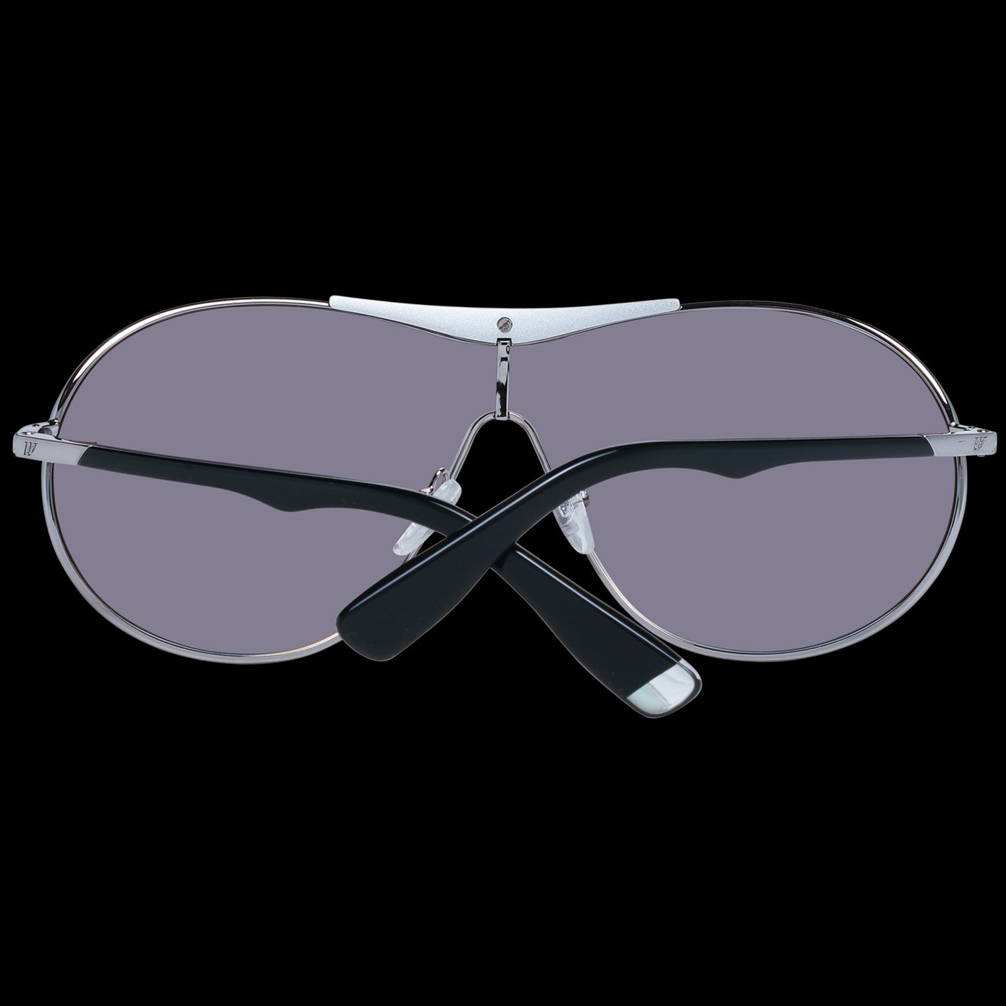 WEB MOD. WE0282 0014Z unisex sunglasses with sleek black frames and tinted lenses, ideal for fashion-forward individuals.