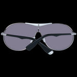 WEB MOD. WE0282 0014Z unisex sunglasses with sleek black frames and tinted lenses, ideal for fashion-forward individuals.