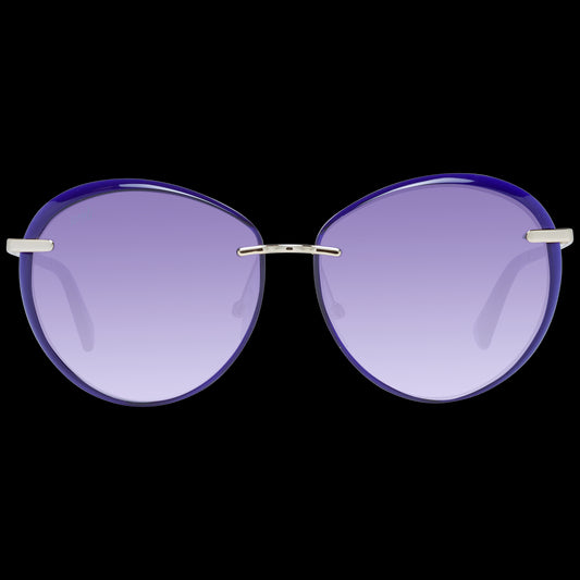 WEB MOD. WE0297 5790W Lady sunglasses with purple gradient round lenses