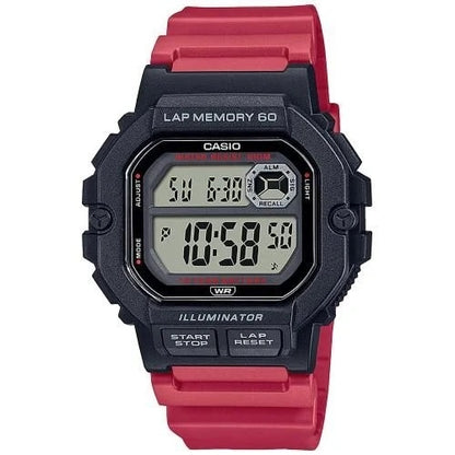 CASIO SPORT Mod. ILLUMINATOR LAP MEMORY 60 - RED