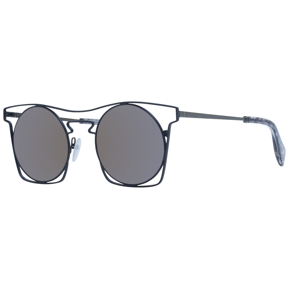 YOHJI YAMAMOTO MOD. YY7005 49004 men's designer sunglasses, stylish round frames.